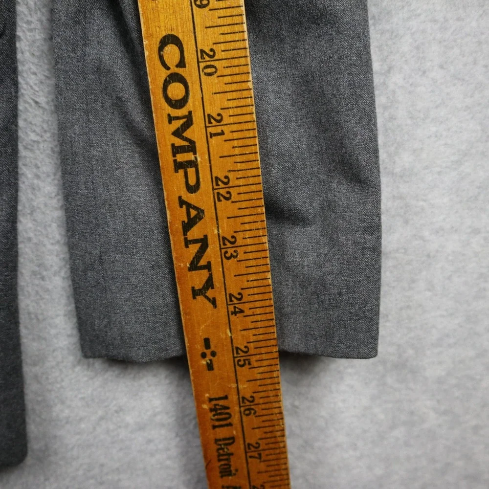 Apt. 9 Sport Coat Mens 42R Premier Flex Gray Slim Fit Stretch Blazer